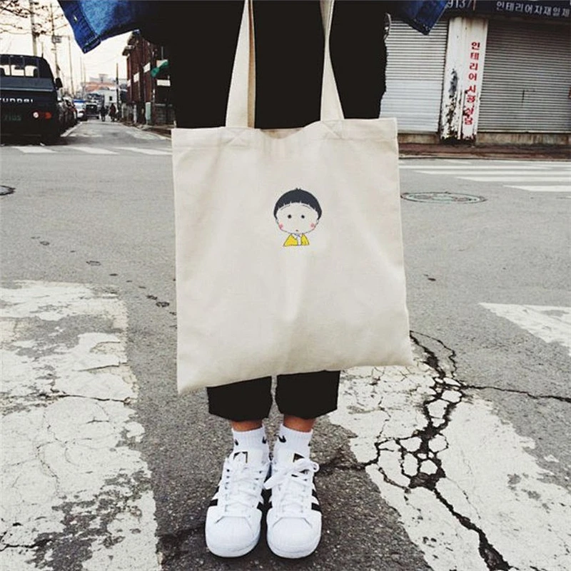 Canvas tote canvas shoulder bag