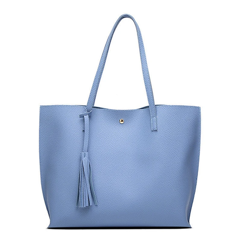 Hot Selling Women Tote Bag Genuine Leather Lady Hand Bag