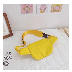 2020 New Fanny Pack Girls Waist Bag PU Laser Chest Bag Fashion Print Unisex Kids Children Crossbody Bag Purses