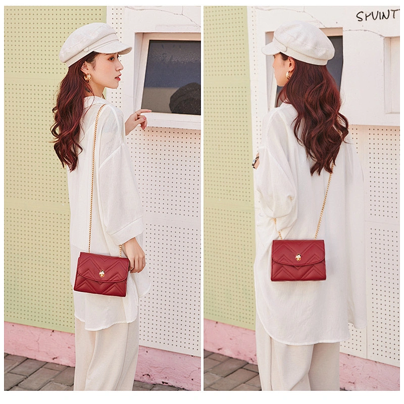 2020 New Women Fashion Lady Hand Bags Single Shoulder Chain Small Square Bag