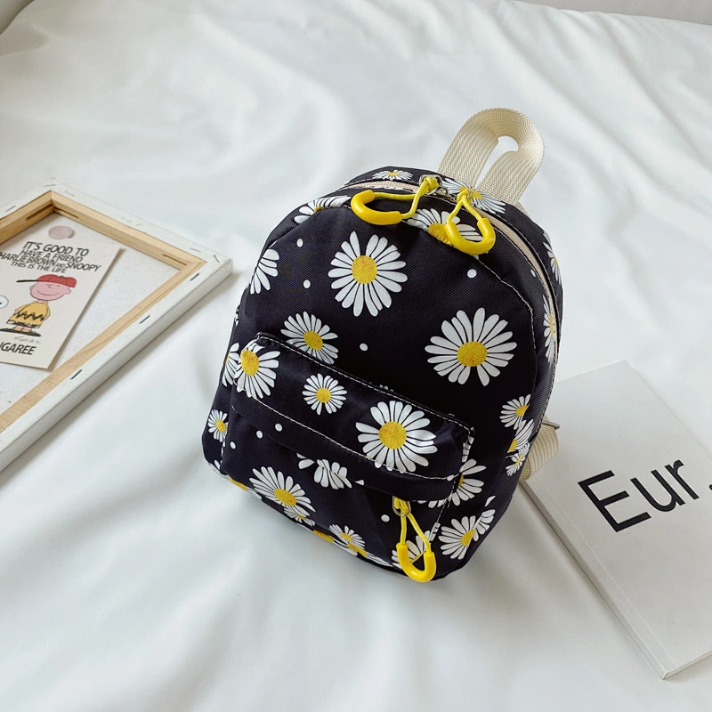2020 New Korean Girl Bag Children'S Backpacks Fashion Nylon Little Daisy Cute Mini Backpack