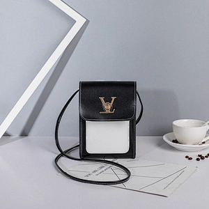 Korean New Multifunctional Mobile Phone Bag PU Mini Shoulder Crossbody Bag
