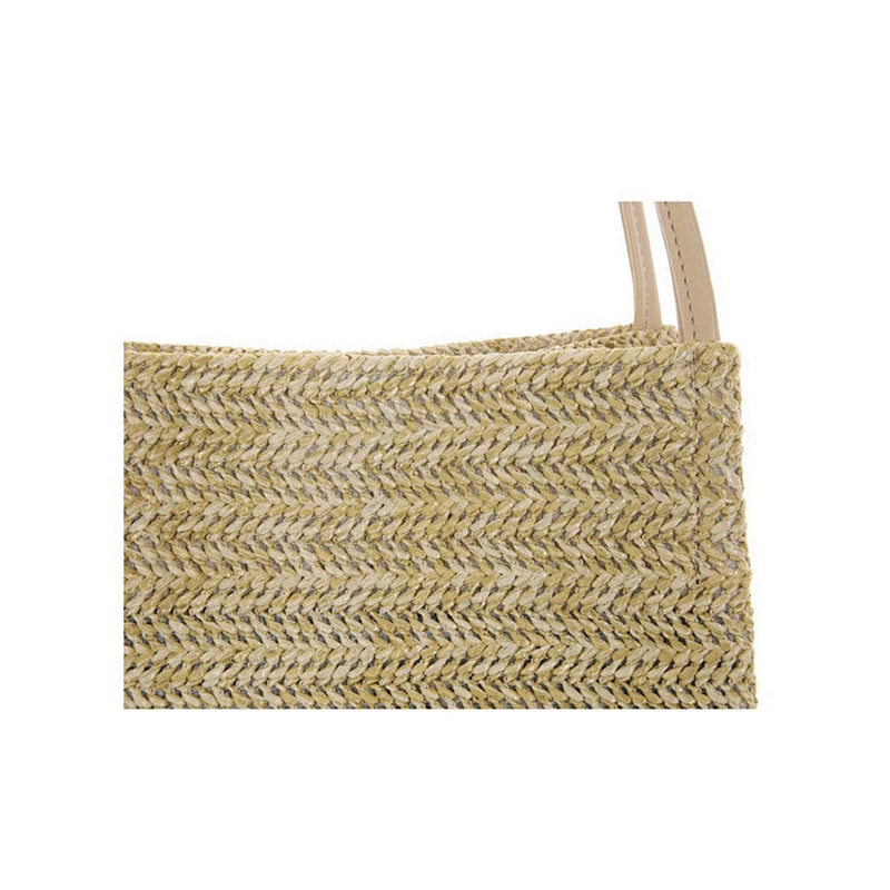 New summer fashion ladies simple handbag paper straw beach shoulder bag