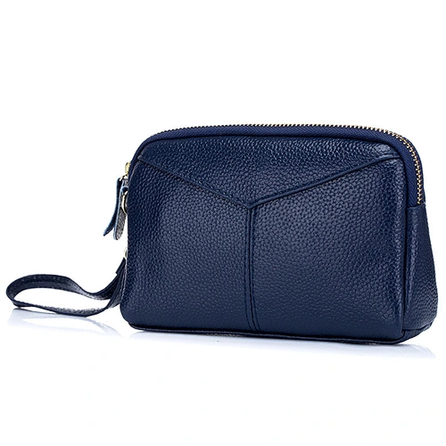 New Arrival Cow Leather Women Handbags Storage Bag Casual Clutch Wallet Bag For Women