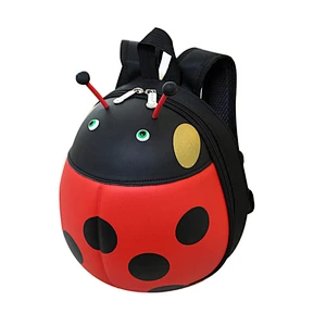 2019 New Fashion Ladybug Children Backpack Kids Toddler Hard Shell School Backpack