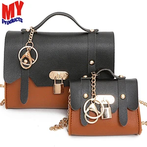 PU Leather Handbag Girls Sweet Princess Bags Children Shoulder Bag