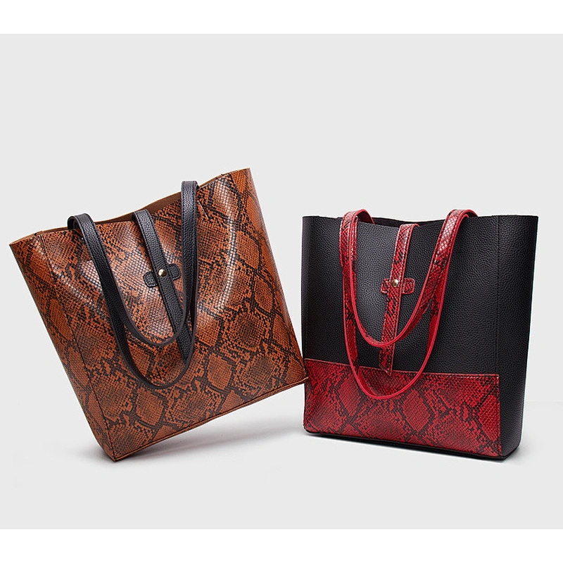 Factory Wholesale Custom Women Handbag Fashion Lady Shoulder Bag Winter Leather Tote Handbag
