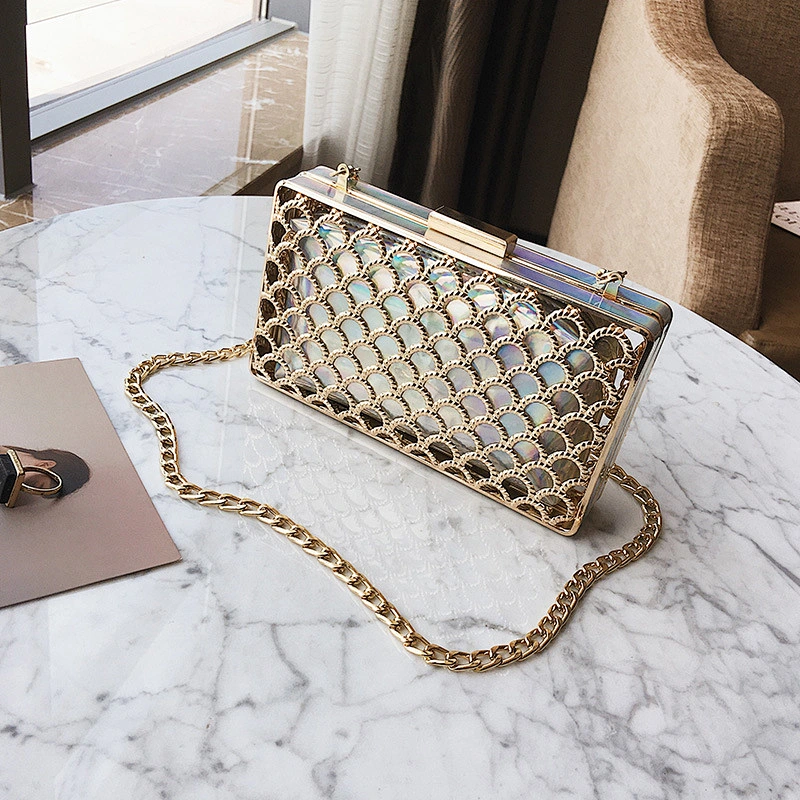 Latest Brand Design Luxury Hollow Genuine Leather Fashion Shoulder Bag