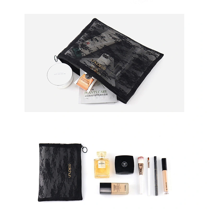 Mesh Cosmetic Bag set 2020 New Large-Capacity Portable Travel Separate Packaging Wash Storage Bag set