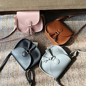 New Fashion Girls Cute Kids Sling Bags Ladies PU Leather Crossbody Shoulder Bag