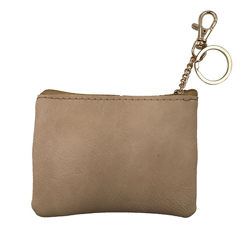 Wholesale Fancy Girls PU Small Coin Purse With Zipper