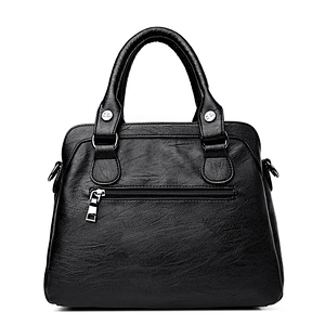 Factory Wholesale Personalized PU Leather Fashion Lady Handbag Tote Bag