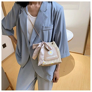 Wholesale 2020 Summer Custom Rattan Bag Woven Straw Bag Female Seaside Vacation Beach Small Bag