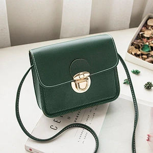 Fashion Newest Design Women Crossbody Bag Shoulder Pu Leather Messenger Bag Lady Handbag