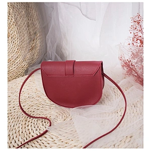 2020 new style arch bridge semicircle retro mini cross pu shell bag with long chain ladies trendy sling bag shoulder bag