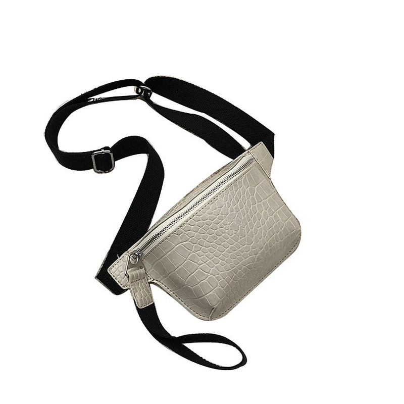 New fashion hot sell shoulder bag pu lady waist belt bag women fanny pack