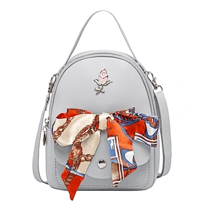 2020 Fashion Trend Small Fresh Bow Small Backpack Shoulder Messenger Shoulder Female Backpack