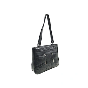 WMS hot selling cheaper patch leather tote handbag