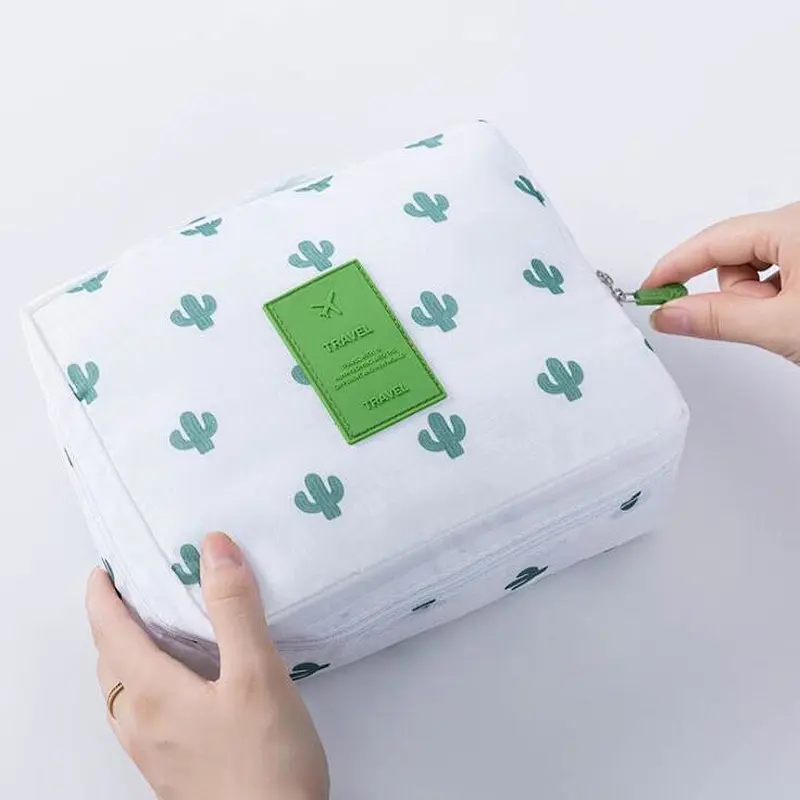 Wholesale Multifunctional Foldable Travel Wash Bag Travel Hanging Bag Travel Cosmetic Bag For Women