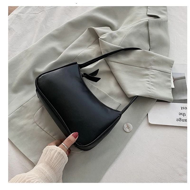 2020 Trendy Vintage Handbag Female Small Subaxillary Bags Casual Retro Mini Shoulder Bag