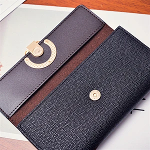 Light Grey Leather Wallet Mini Card Holder Women'S Wallet