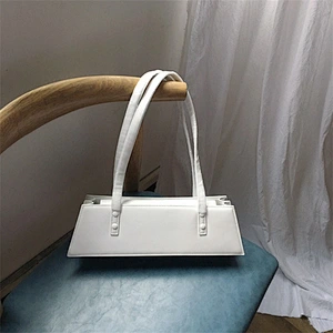 2020 New Trend Designer White Organ Underarm Bag Retro Wild Large Capacity One-Shoulder Bag For Female