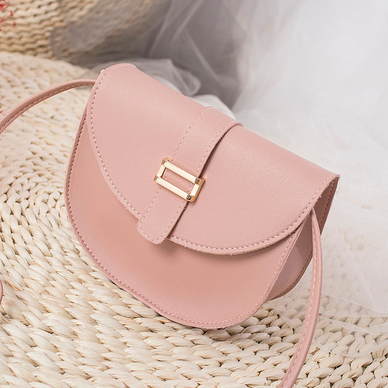 2020 new style arch bridge semicircle retro mini cross pu shell bag with long chain ladies trendy sling bag shoulder bag