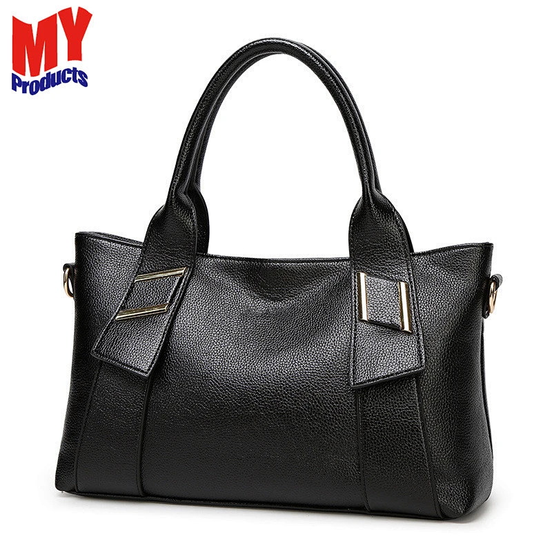 2019 Fashion Contrast Color Combination Bag Women PU Leather Handbag For Travel