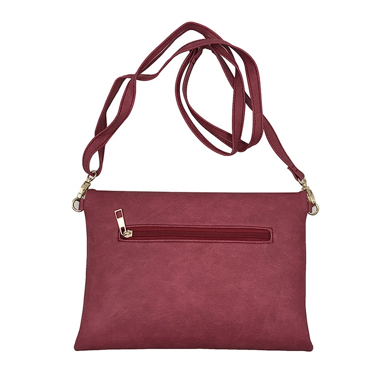 Hot Sale New Design Ethnic Stylish Girls Red Crossbody Bag