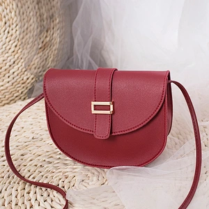 2020 new style arch bridge semicircle retro mini cross pu shell bag with long chain ladies trendy sling bag shoulder bag