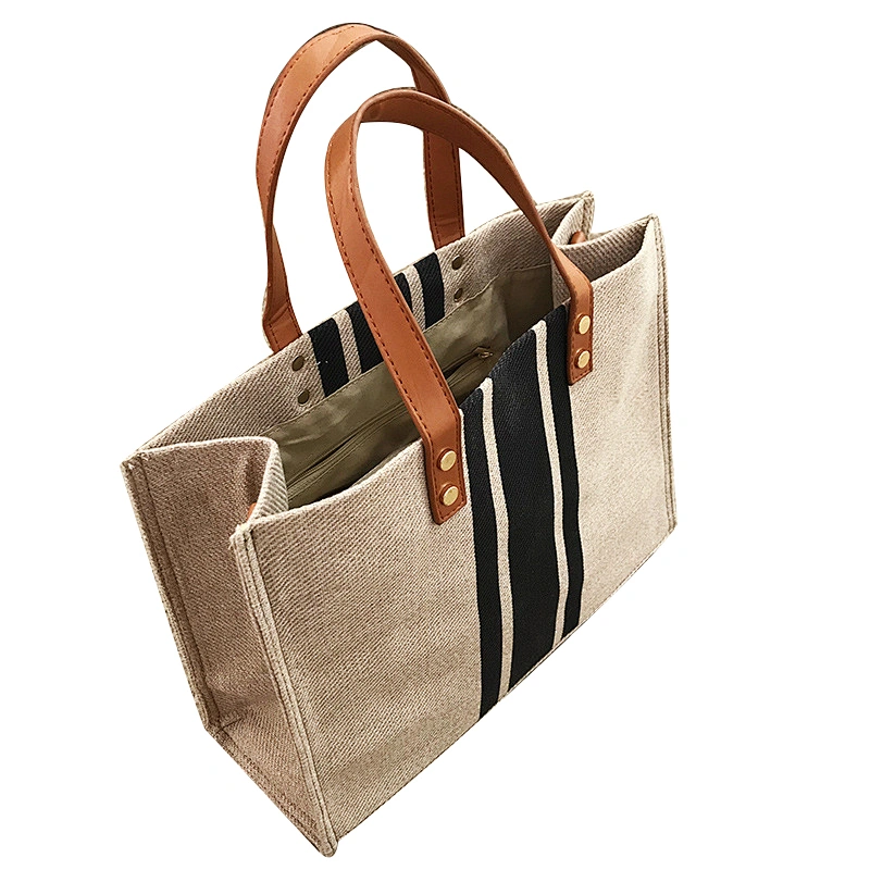 New design personalised tote bag canvas business handbags for women
