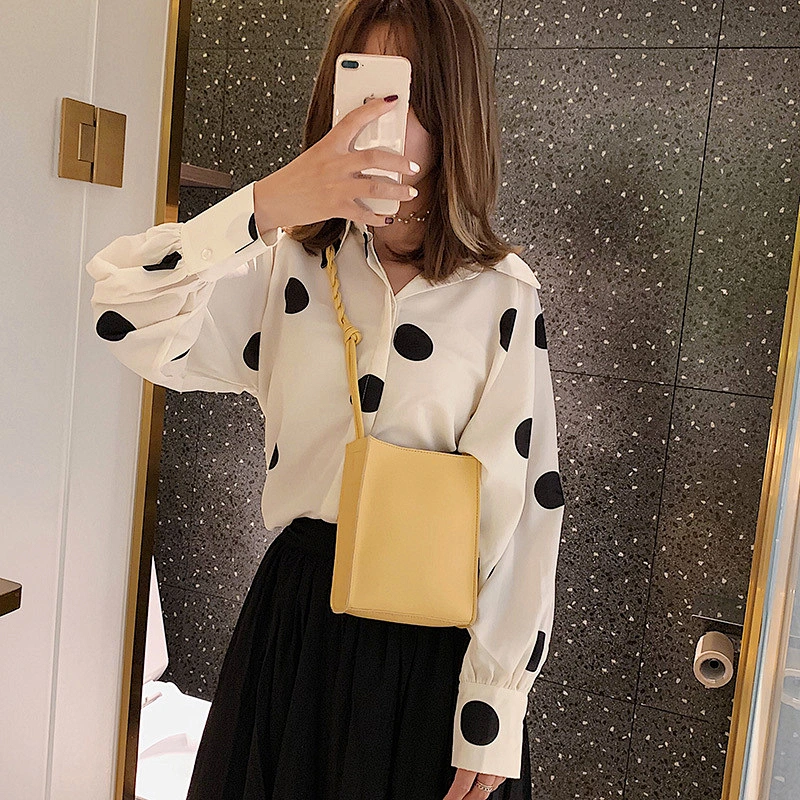 Summer Small Bag Designer Candy Color Crossbody Bag For Women Luxury Mini Woven Rope Phone bag