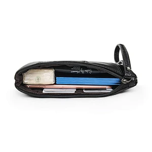 Custom high quality fashion long wallets genuine leather women card wallet