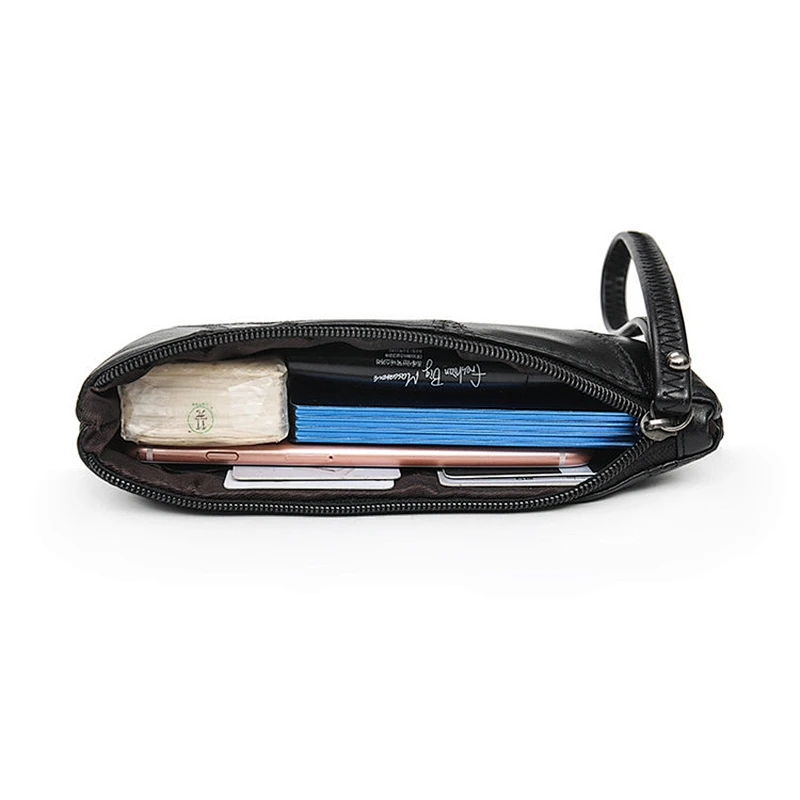 Custom high quality fashion long wallets genuine leather women card wallet