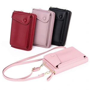 Fashion Retro Ladies Messenger Bag Solid Color Women'S Shoulder Bag Wallet