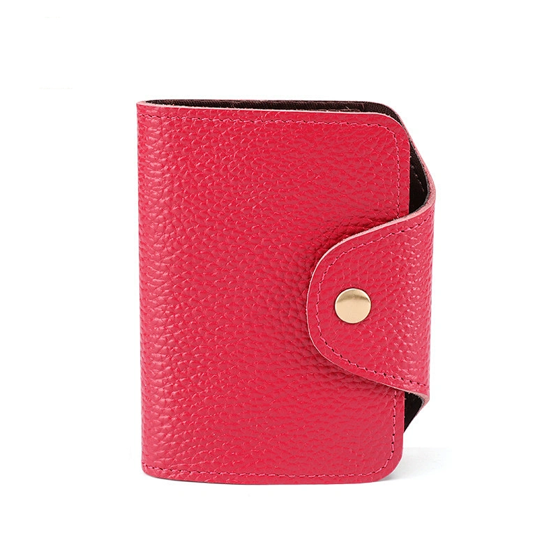 Custom Cheap Gift Rfid Blocking Pu Leather Credit Card Or Id Card Holder