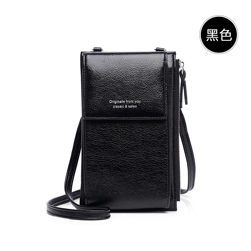 Hot Sale Fashion Ladies Wallet Solid Color Small Diagonal Bag Rectangular Women'S Shoulder Bag