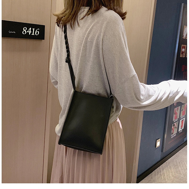 Summer Small Bag Designer Candy Color Crossbody Bag For Women Luxury Mini Woven Rope Phone bag