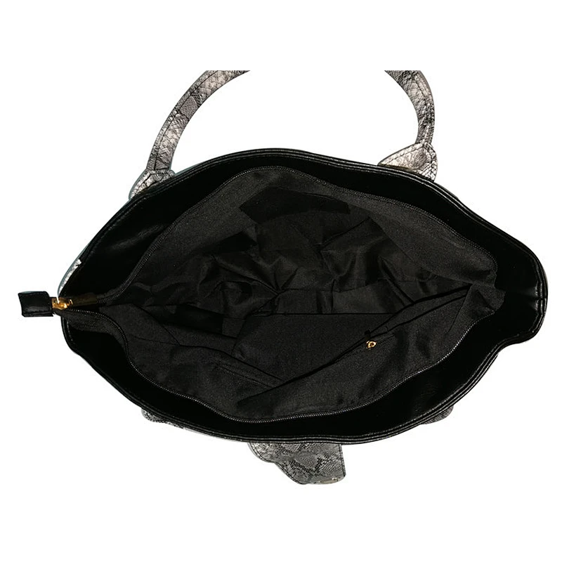 China Supplies Hot Sale Fashion Casual Business Travel Handbag Ladies Black Tote Bag