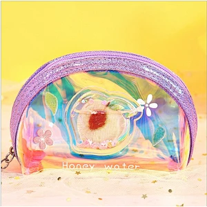 Factory direct sale fruit simple coin purse laser key small wallet Korea mini handbag wholesale