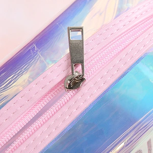 New Creative Laser Make Up Bag Cosmetic Storage Travel Cosmetic Bag Makeup Pouch Brush Zipper Bag