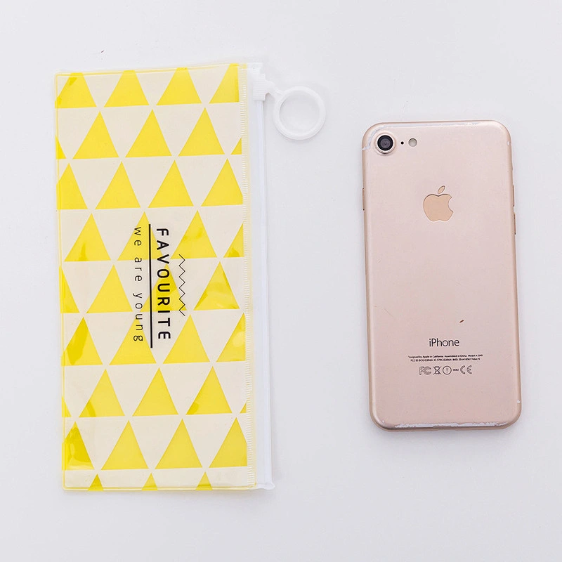 Creative Student Stationery Bag Transparent PVC Waterproof Pencil Bag