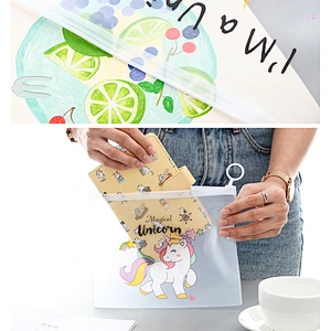 Cheap Wholesale School Office Stationery Clear Kawaii Unicorn Transparent Custom Cute Kids Pencil Case
