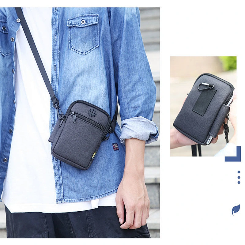 Cheap Wholesale Waterproof Waist Bag Multifunctional Storage phone crossbody messenger shoulder  bag