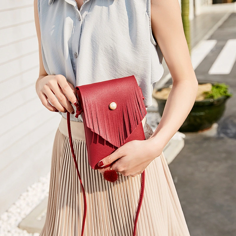Fashion Flip Mini Cellphone Pouch Girl Shoulder Bag Handbag New Arrival Women Ladies Coin Purse Popular