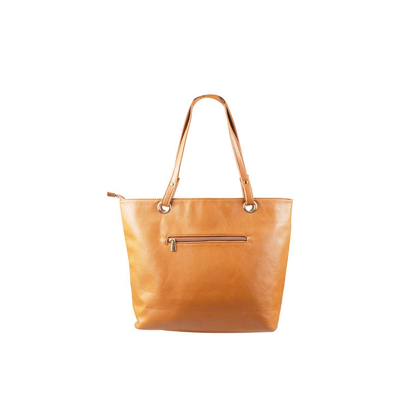 2019 New Spring Line PU Leather Women Tassel Zipper Tote Handbag