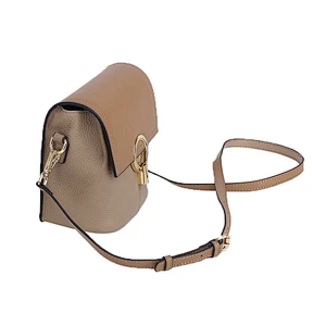 2019 Fashion trend genuine leather bucket crossbody bags ladies shoulder handbag