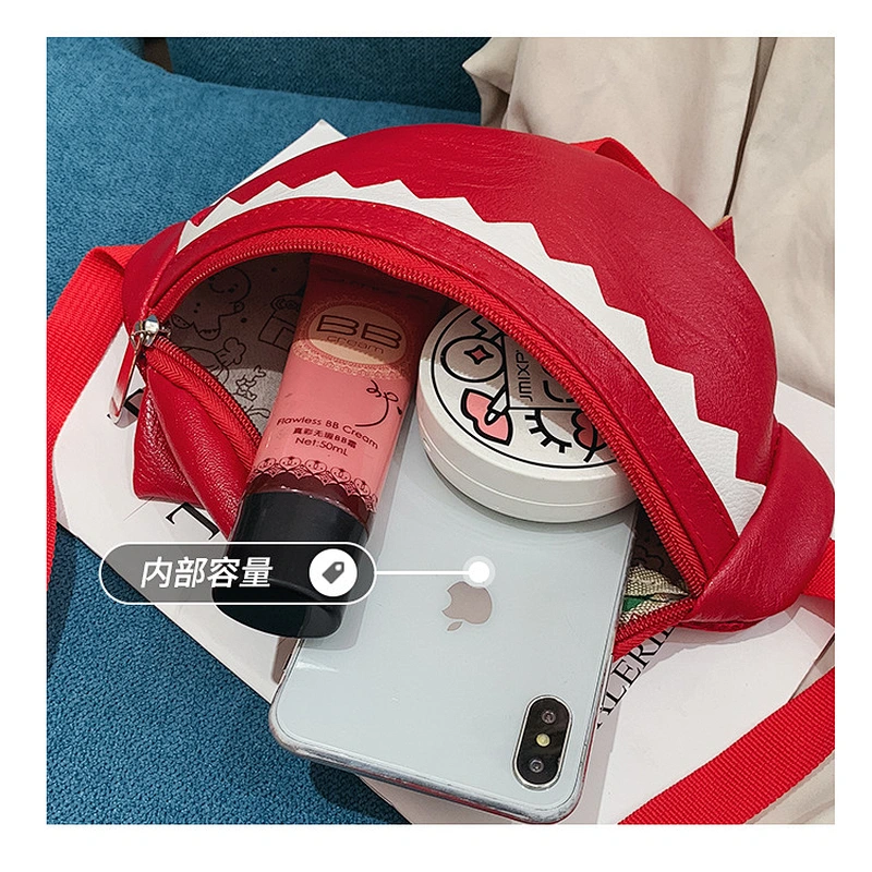 High Quality Boys Fanny Pack Custom Cute Cartoon Design Pu Leather Waist Bags For Children