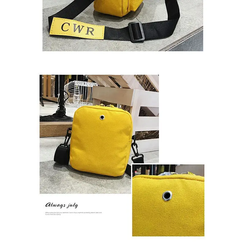 Personalized Fashion Children Canvas Messenger Bag Trendy Children'S Shoulder Messenger Bag Can Be Customized