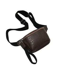 New fashion hot sell shoulder bag pu lady waist belt bag women fanny pack